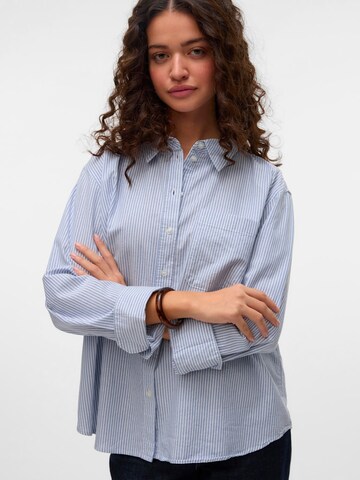 VERO MODA Blouse 'VMIDA' in Blauw