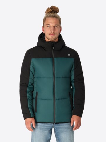 SPITZBUB Winter jacket in Green: front