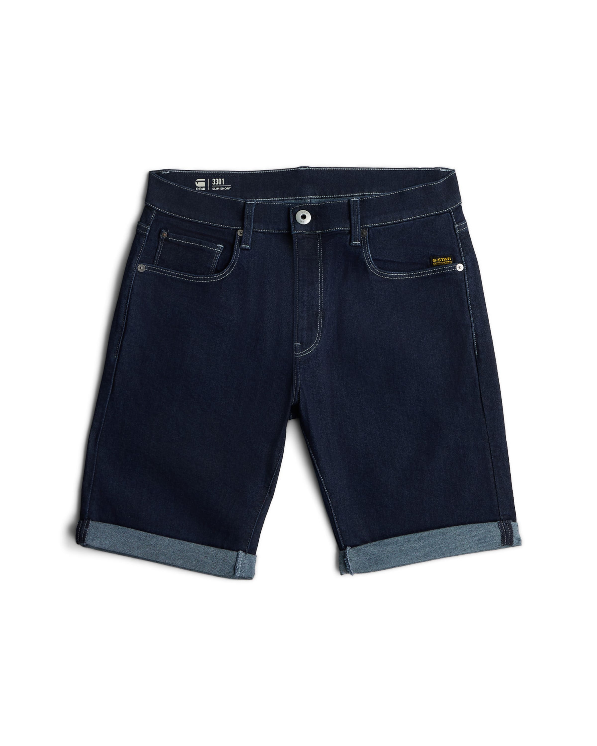 G-STAR Slimfit Shorts-Denim ' ' in Blau: Vorderseite