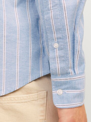 JACK & JONES Regular Fit Skjorte 'JPRBLUBrook' i blå