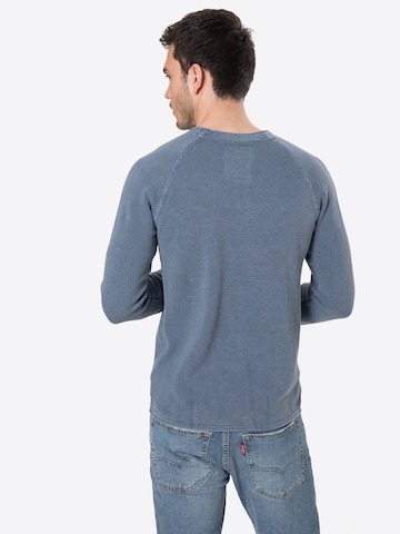 Key Largo - Regular Fit Pullover 'Thomas' em azul