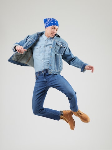 WRANGLER - Ajuste regular Camisa en azul