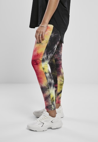 Urban Classics Skinny Legíny - Zmiešané farby