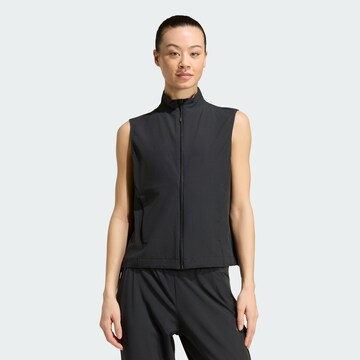 ADIDAS PERFORMANCE Sportbodywarmer 'Tech Intensity' in Zwart: voorkant
