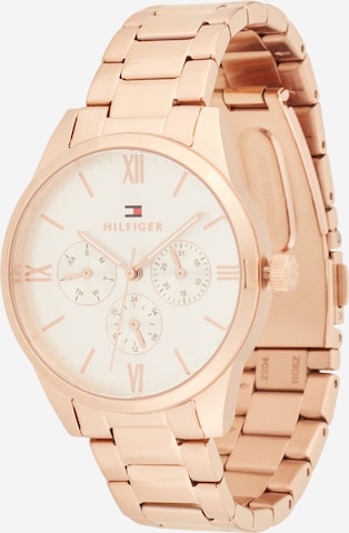 TOMMY HILFIGER Analoog horloge CAMILLE in Rose Goud ABOUT YOU