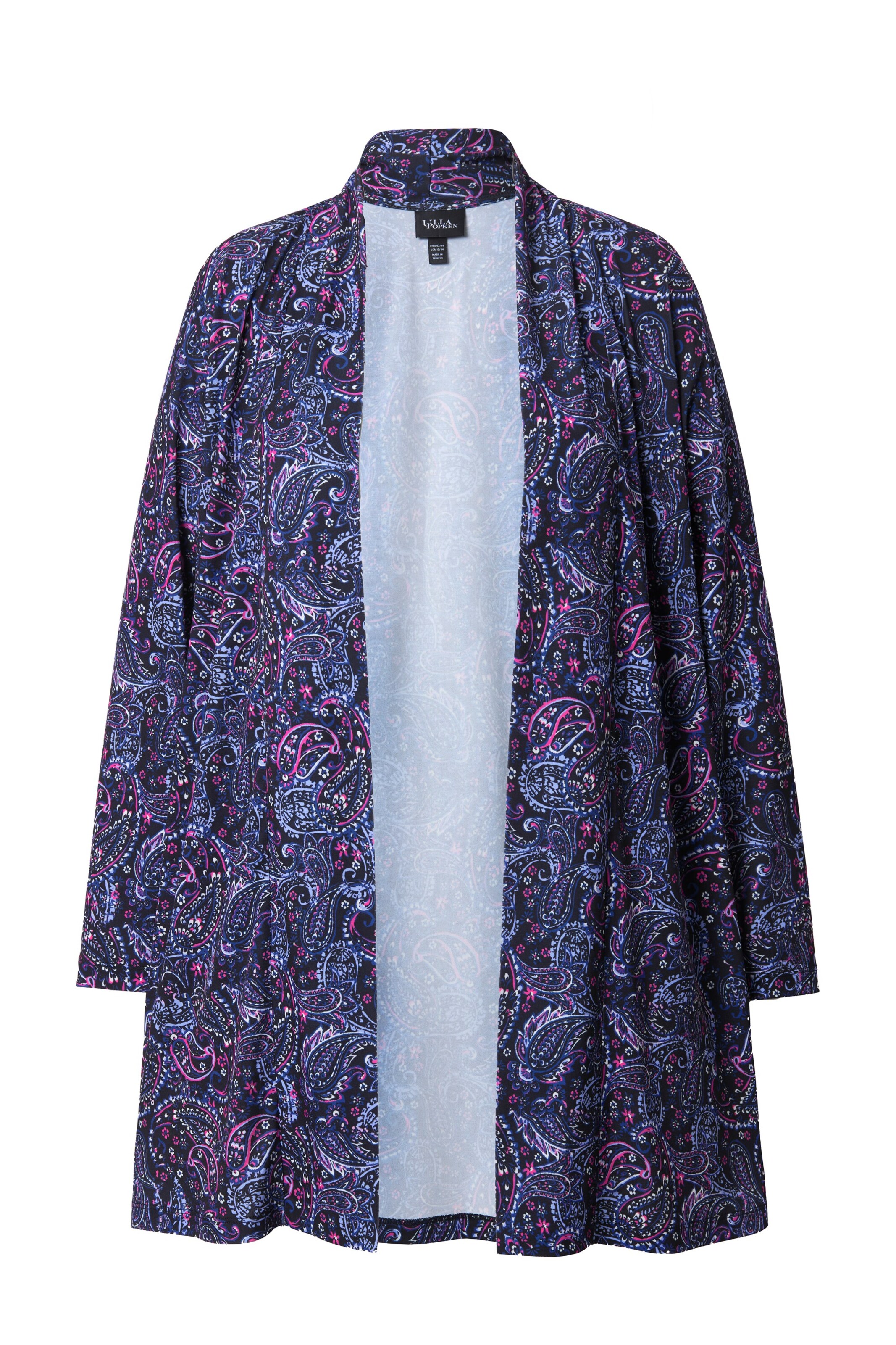 Ulla Popken Übergangsjacke in Schwarz: Vorderseite