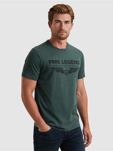 PME Legend Bluser & t-shirts 'T-shirt with logo' i blå: forside