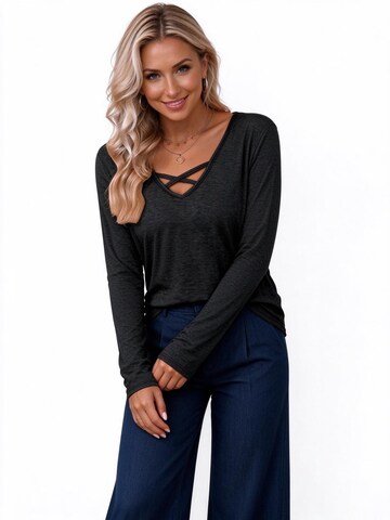 Yesfashion Shirt in Zwart