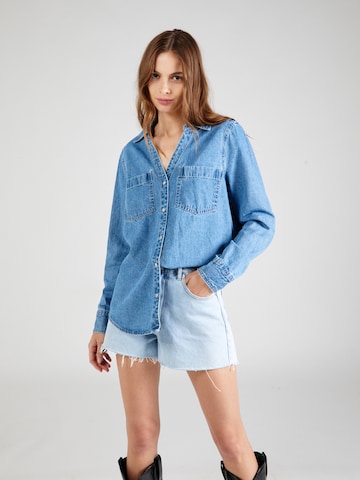 River Island Blouse in Blauw: voorkant