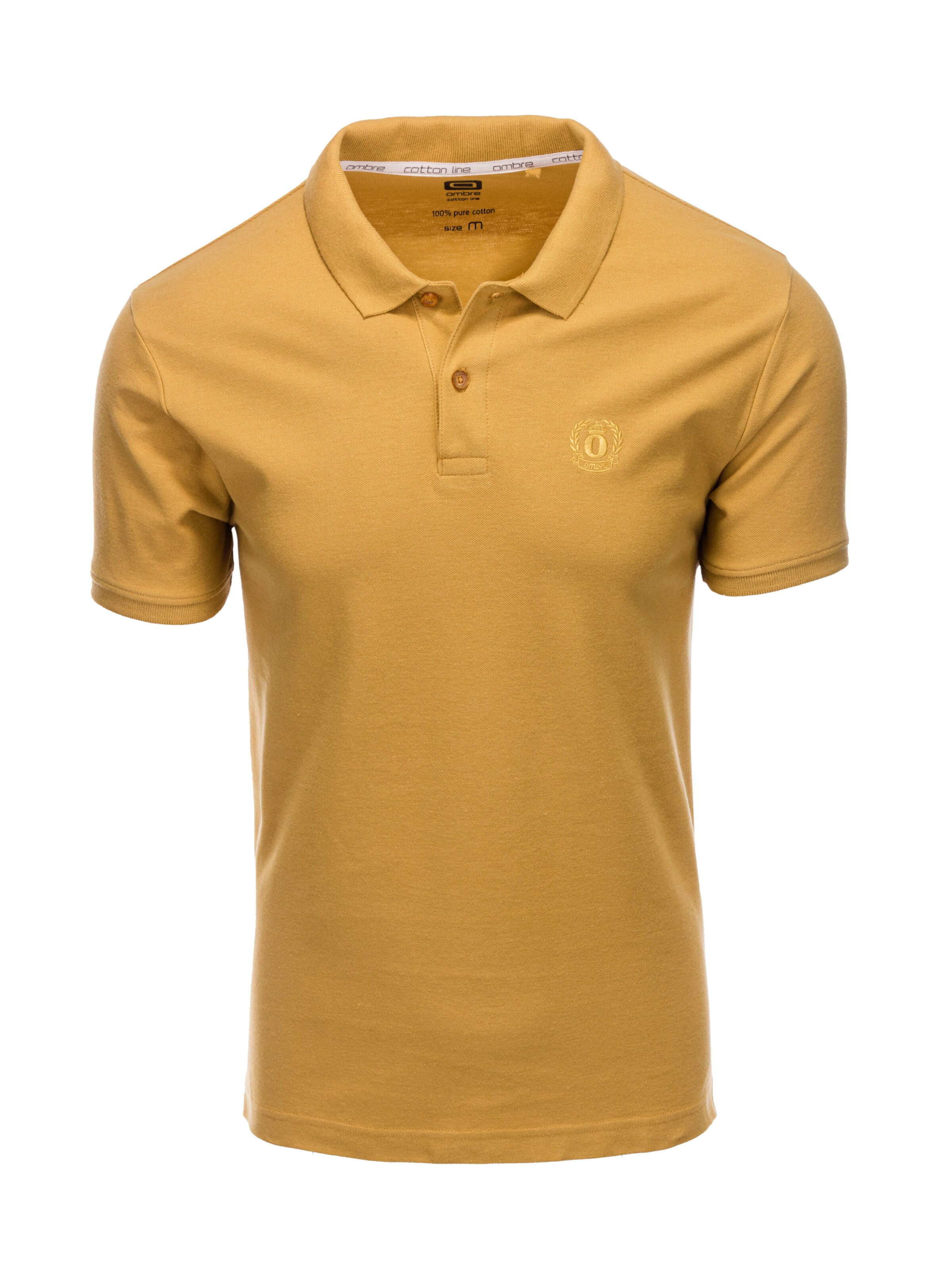 T-Shirt 'S1374' Ombre en jaune : devant