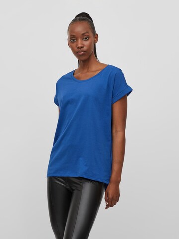 VILA T-Shirt 'DREAMERS' in Blau: predná strana