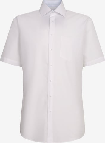 Coupe regular Chemise business SEIDENSTICKER en blanc : devant