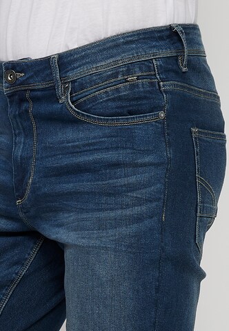 Coupe slim Jean KOROSHI en bleu