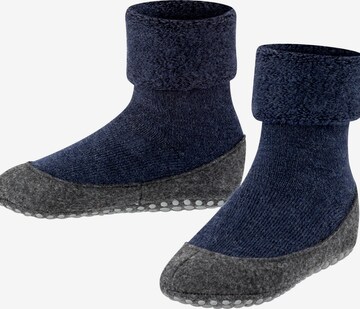 FALKE Socks 'Cosyshoe Teens' in Blue: front