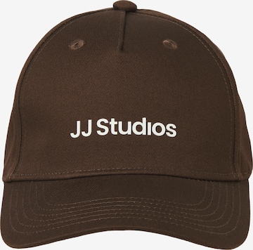 JACK & JONES Keps i brun: framsida