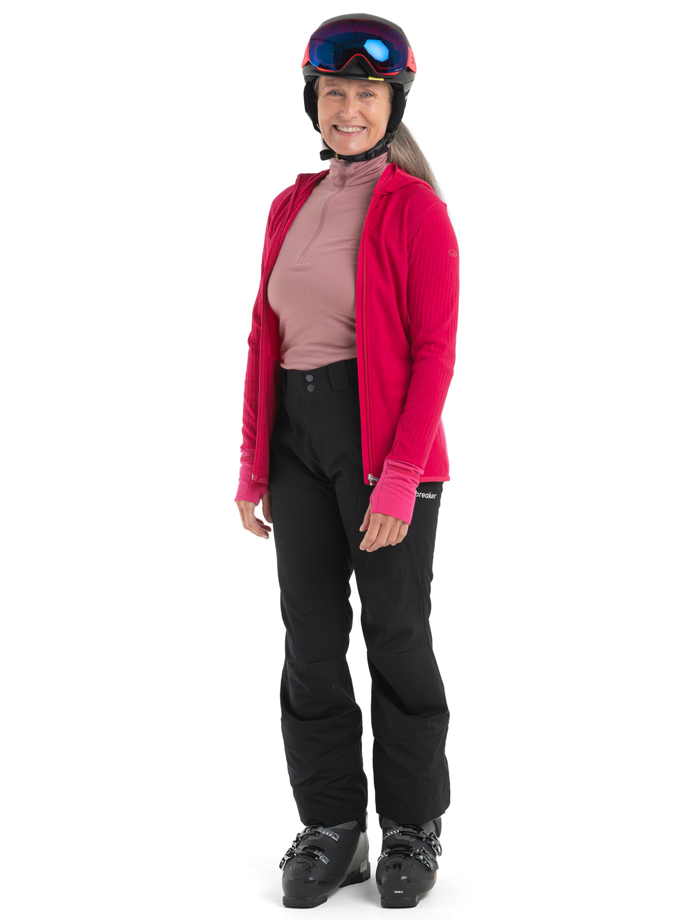 ICEBREAKER Base Layer 'Oasis' in Pink