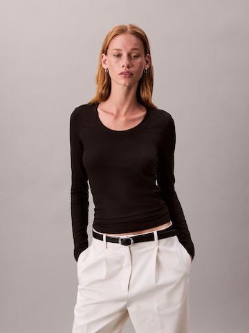 Calvin Klein Shirt in Black: front