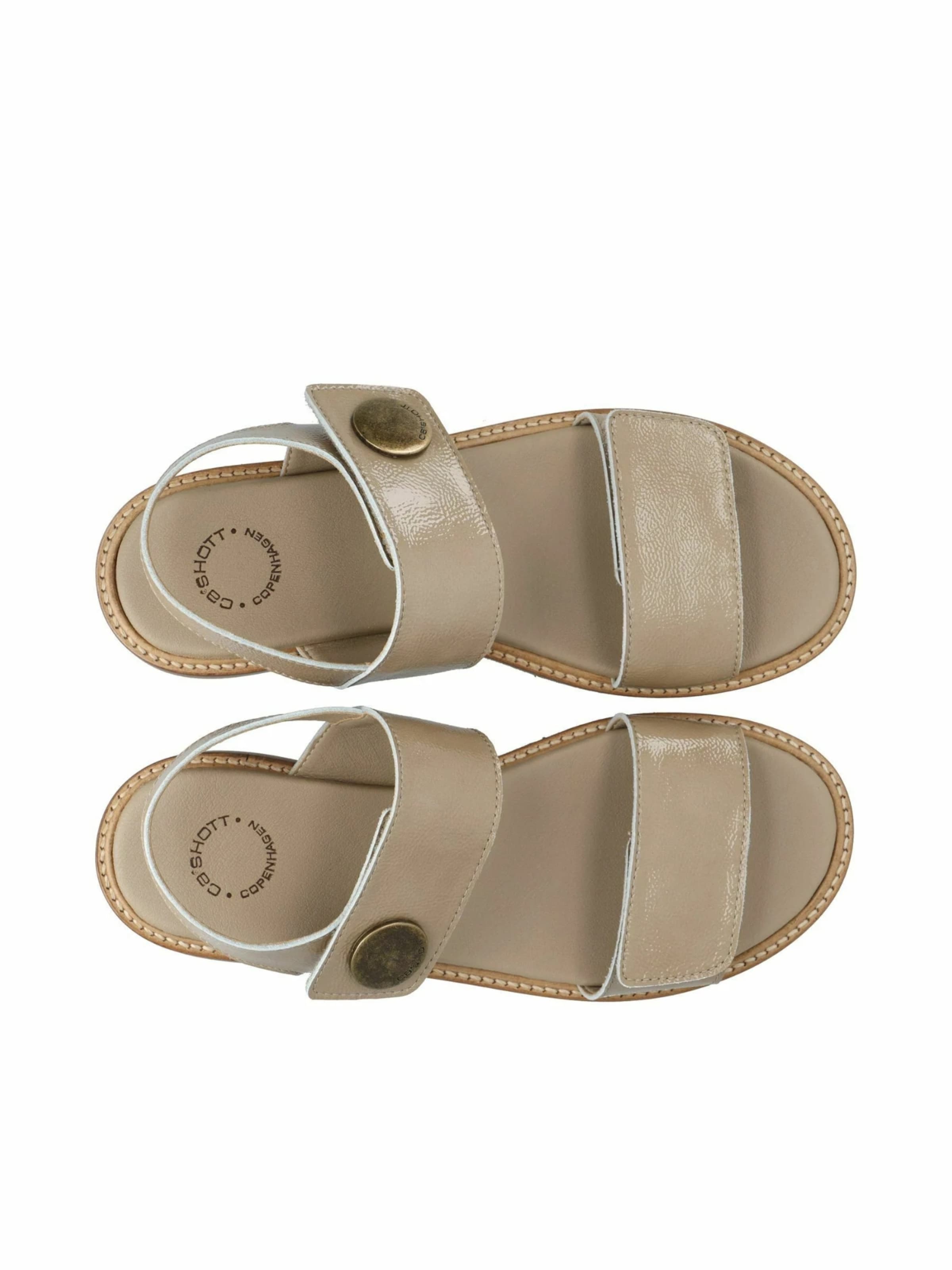 Ca'Shott - Sandália 'Grace' em cinzento