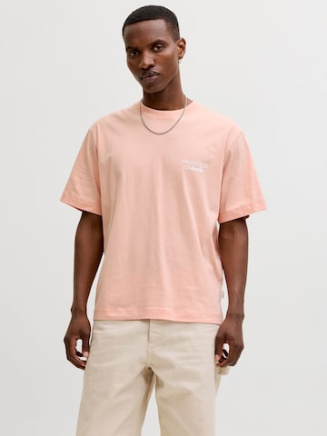 JACK & JONES T-Shirt 'JORNorrebro' in Pink: Vorderseite