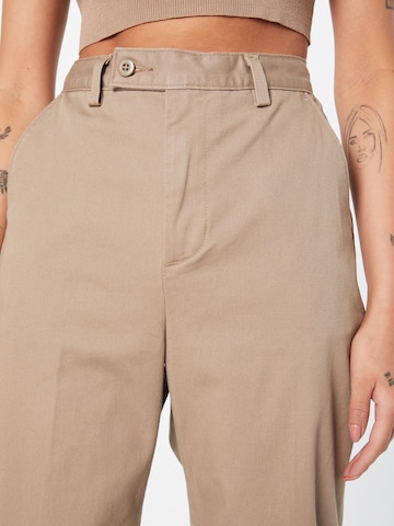 LEVI'S ® Normální Kalhoty s puky 'Math Club Slacks' – hnědá