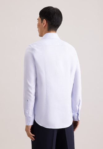 SEIDENSTICKER Slim Fit Hemd in Weiß