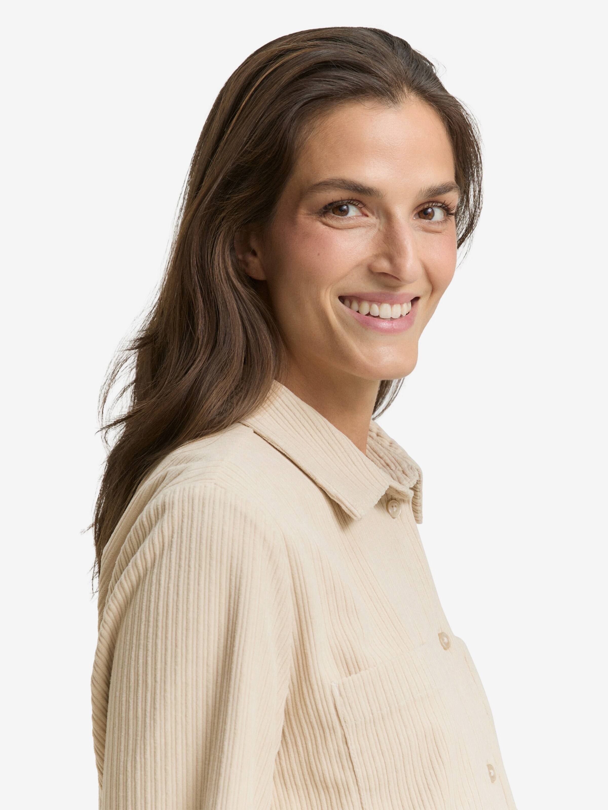 TOM TAILOR Camicia Donna Maniche 3/4 – 1047574 – Modello Casual – Tessuto Sostenibile – Taglie Dalla XS Alla 3XL - 6