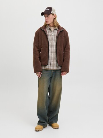 Veste mi-saison 'JORNORREBRO' JACK & JONES en marron
