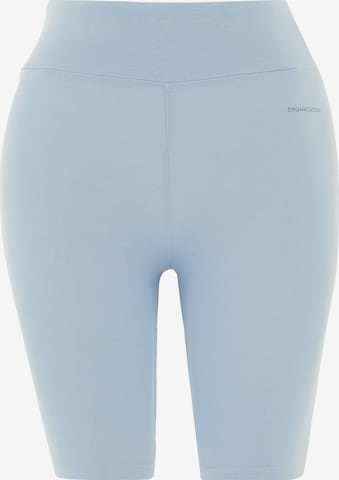 Organication Shorts in Blau: Vorderseite
