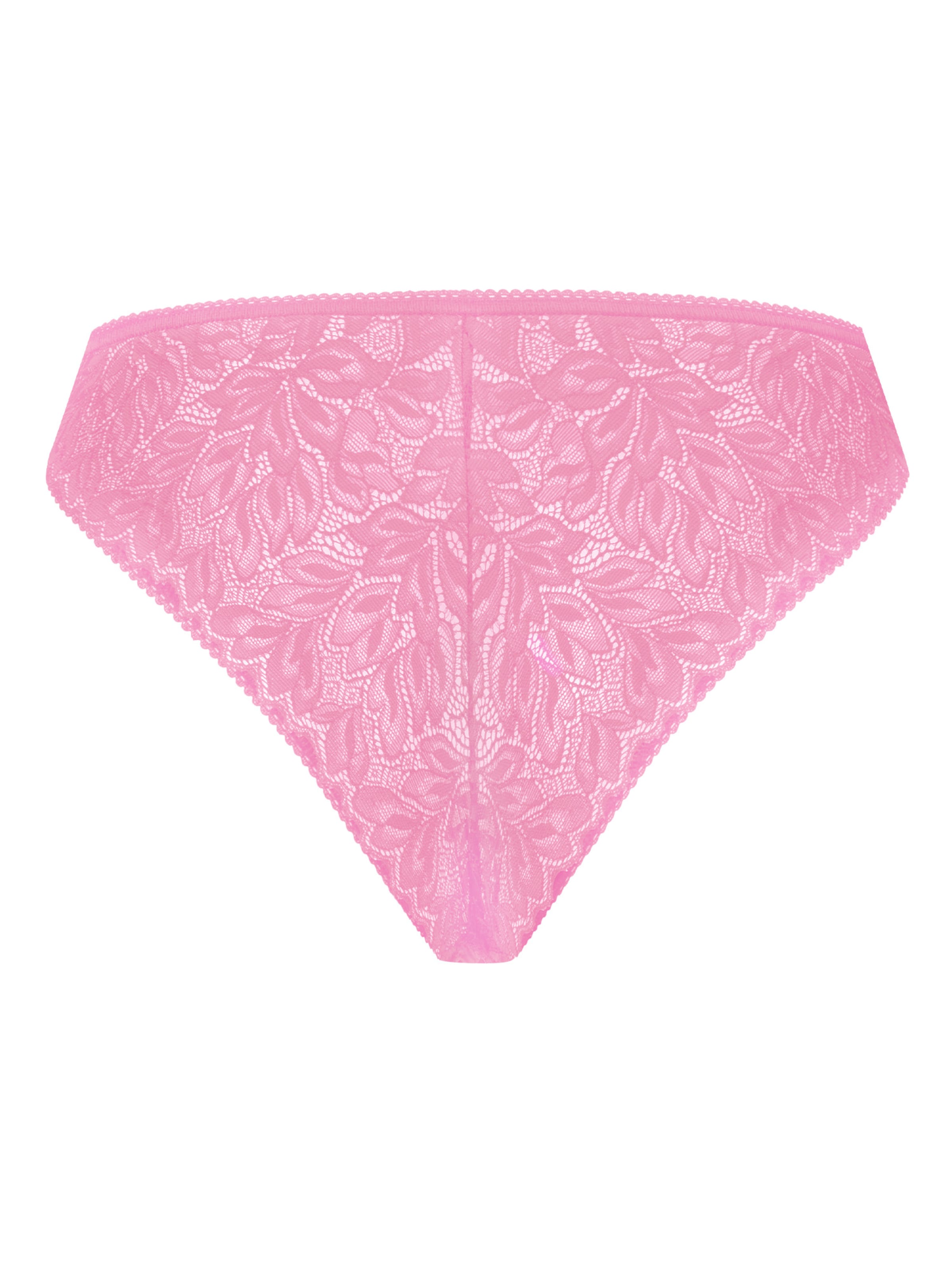 Erlich Textil Slip 'Iconic Lace' in Roze