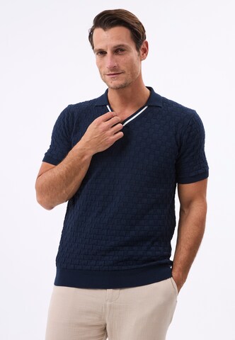 Maglietta di Jimmy Sanders in blu: frontale