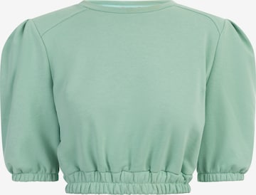 Sweat-shirt MYMO en vert : devant