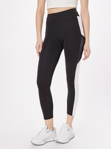 ABOUT YOU Skinny Sportbroek 'Colleen' in Zwart: voorkant