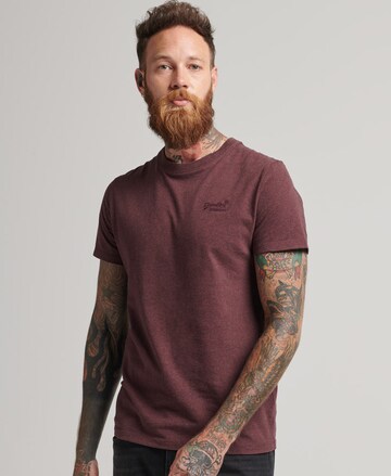 Superdry T-Shirt in Rot