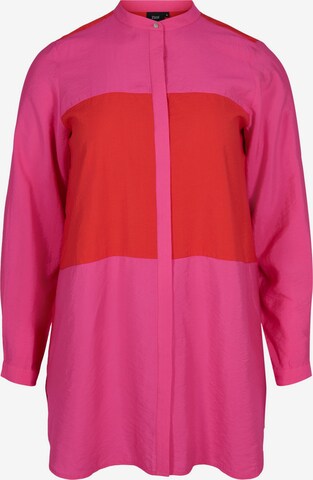 Zizzi Blouse 'Xloe' in Pink: front