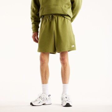 new balance Broek 'Essentials' in Groen: voorkant