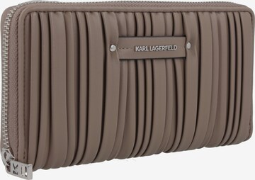 Porte-monnaies 'Kushion' Karl Lagerfeld en marron