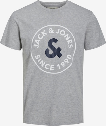 JACK & JONES Dolga pižama 'Aaron' | siva barva