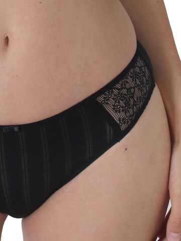 sassa Slip 'Natural Stripe'‌‌‌ in Schwarz