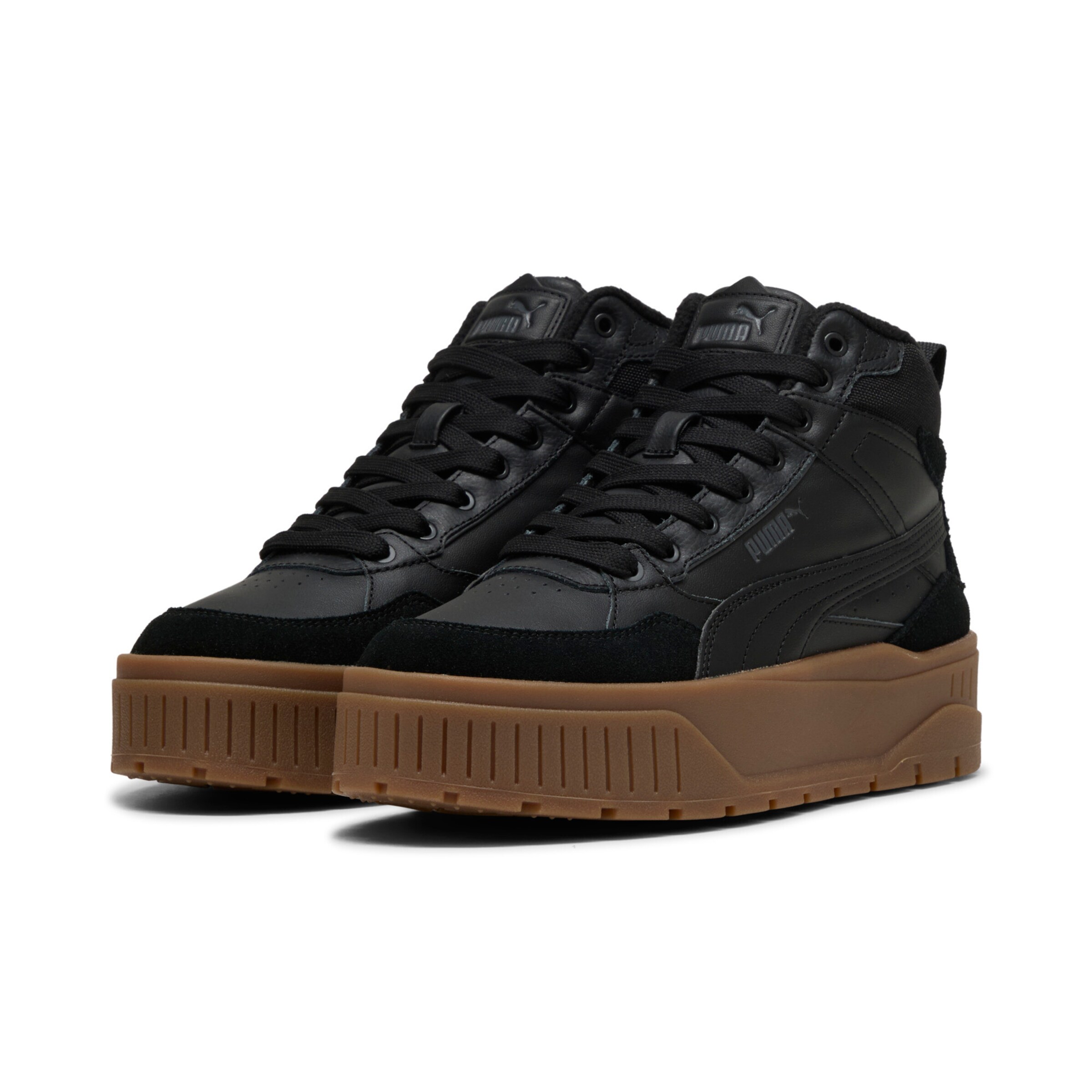 PUMA High-Top Sneakers in Black