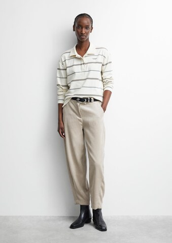 COMMA Vat Broek in Beige: voorkant