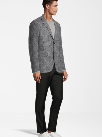 Coupe slim Veste de costume Steffen Klein en gris