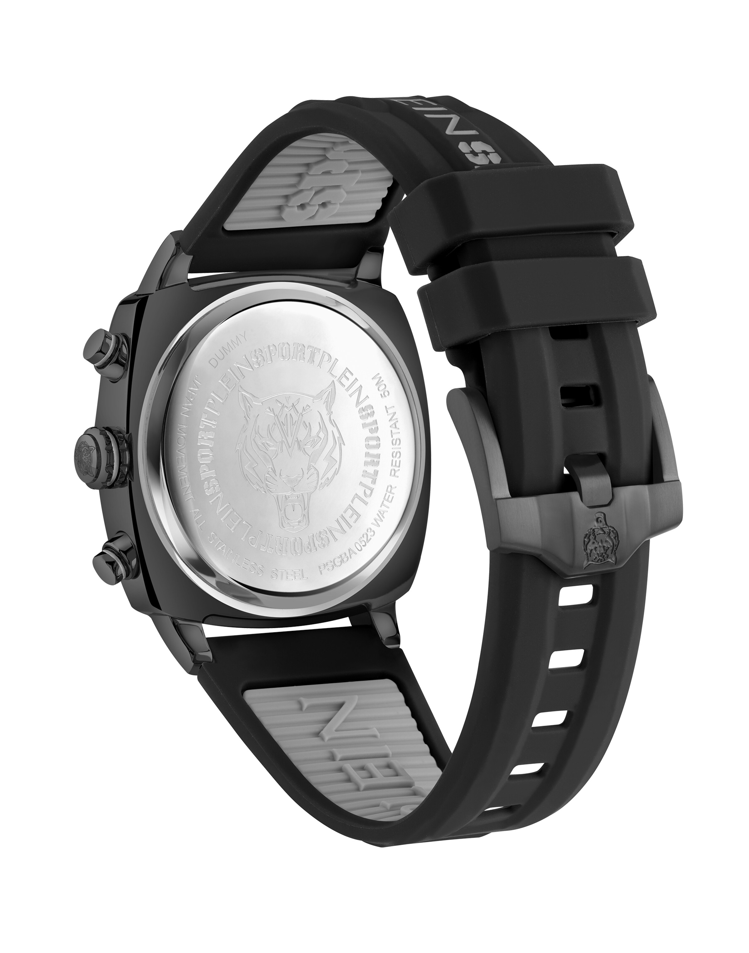 Plein Sport - Reloj analógico 'Wildcat Chrono' en negro