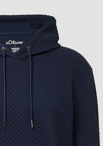 s.Oliver Μπλούζα φούτερ σε μπλε