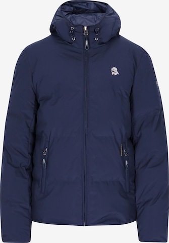 Veste d’hiver Schmuddelwedda en bleu : devant