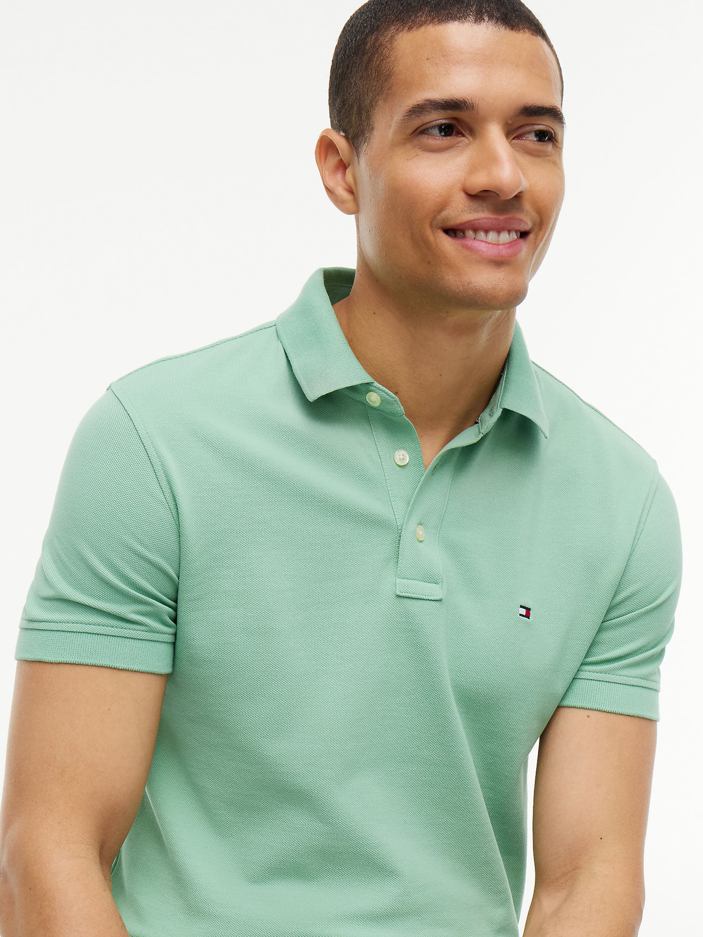TOMMY HILFIGER Shirt '1985' in Groen