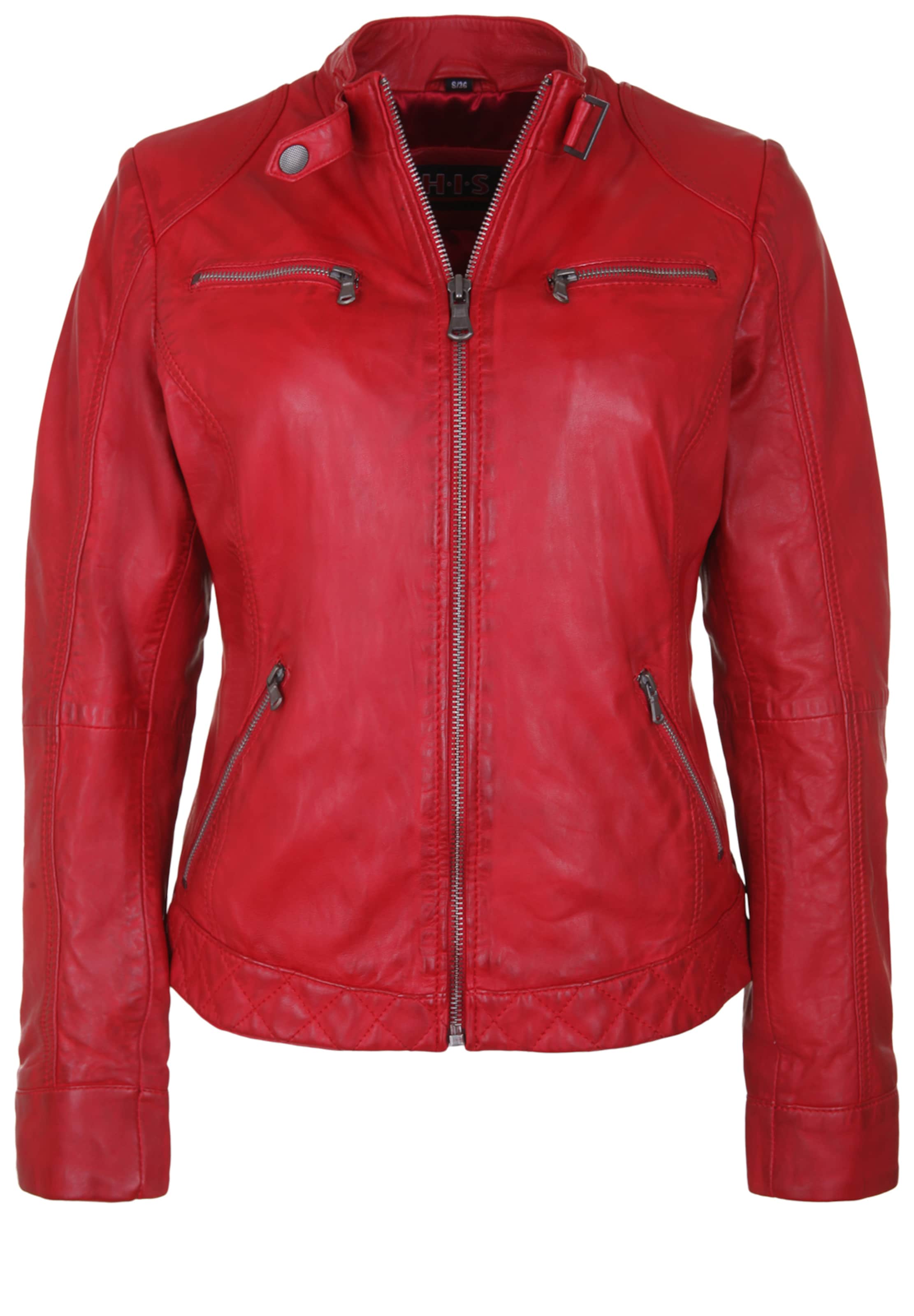H.I.S Between-Season Jacket 'Saimina' in Red: front