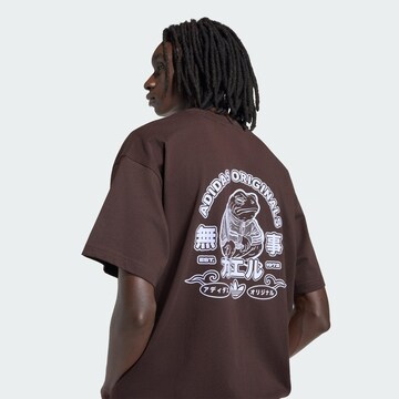 ADIDAS ORIGINALS Shirt 'Forg' in Brown
