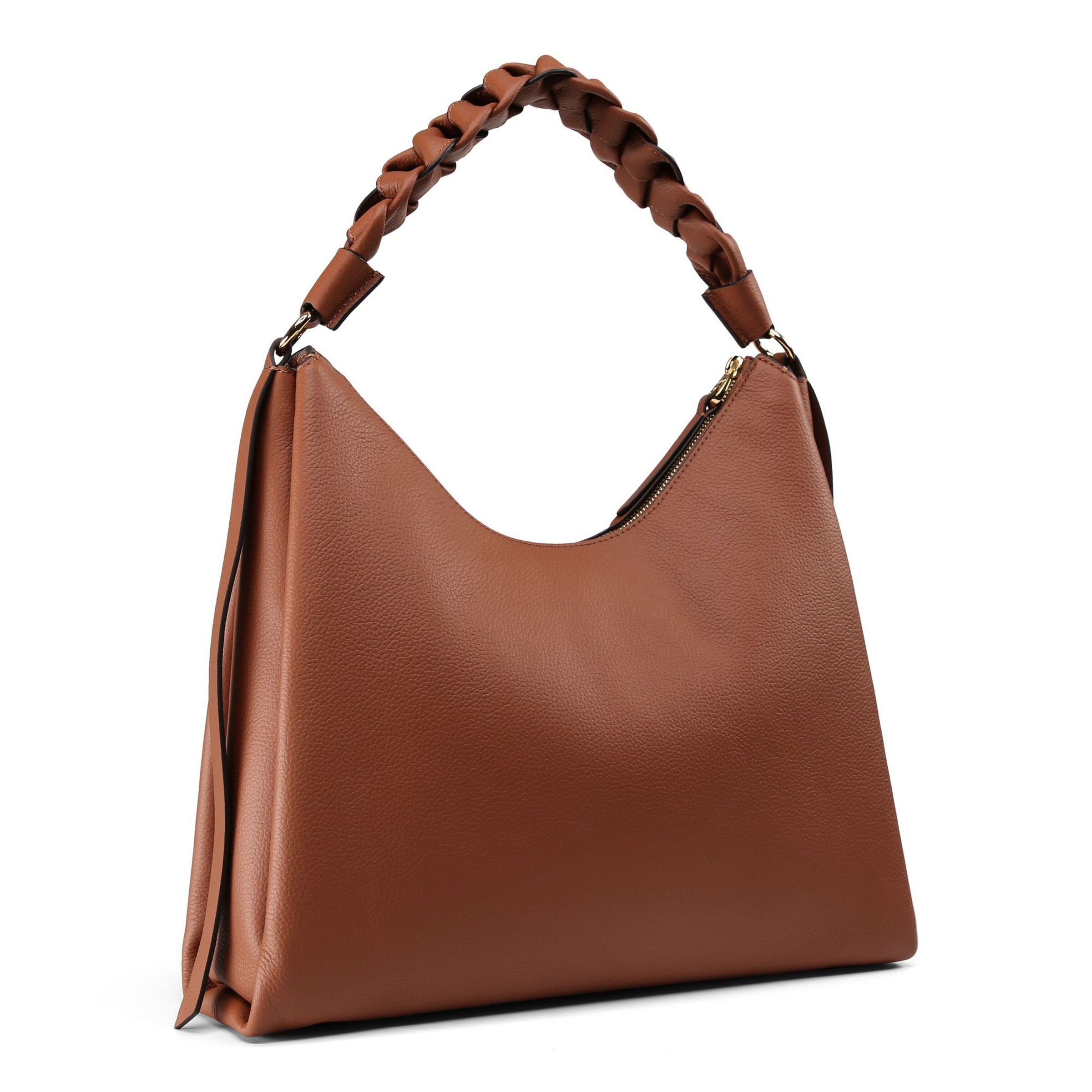 Coccinelle Schoudertas 'Boheme' in Bruin