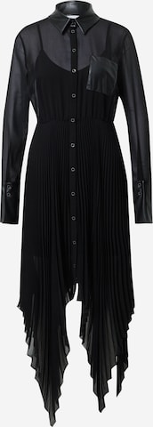 Robe-chemise PATRIZIA PEPE en noir : devant