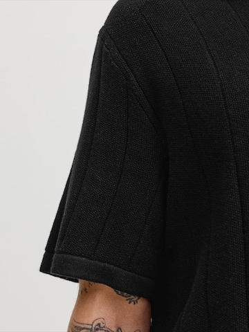 Pull-over 'JJEBRADLEY' JACK & JONES en noir